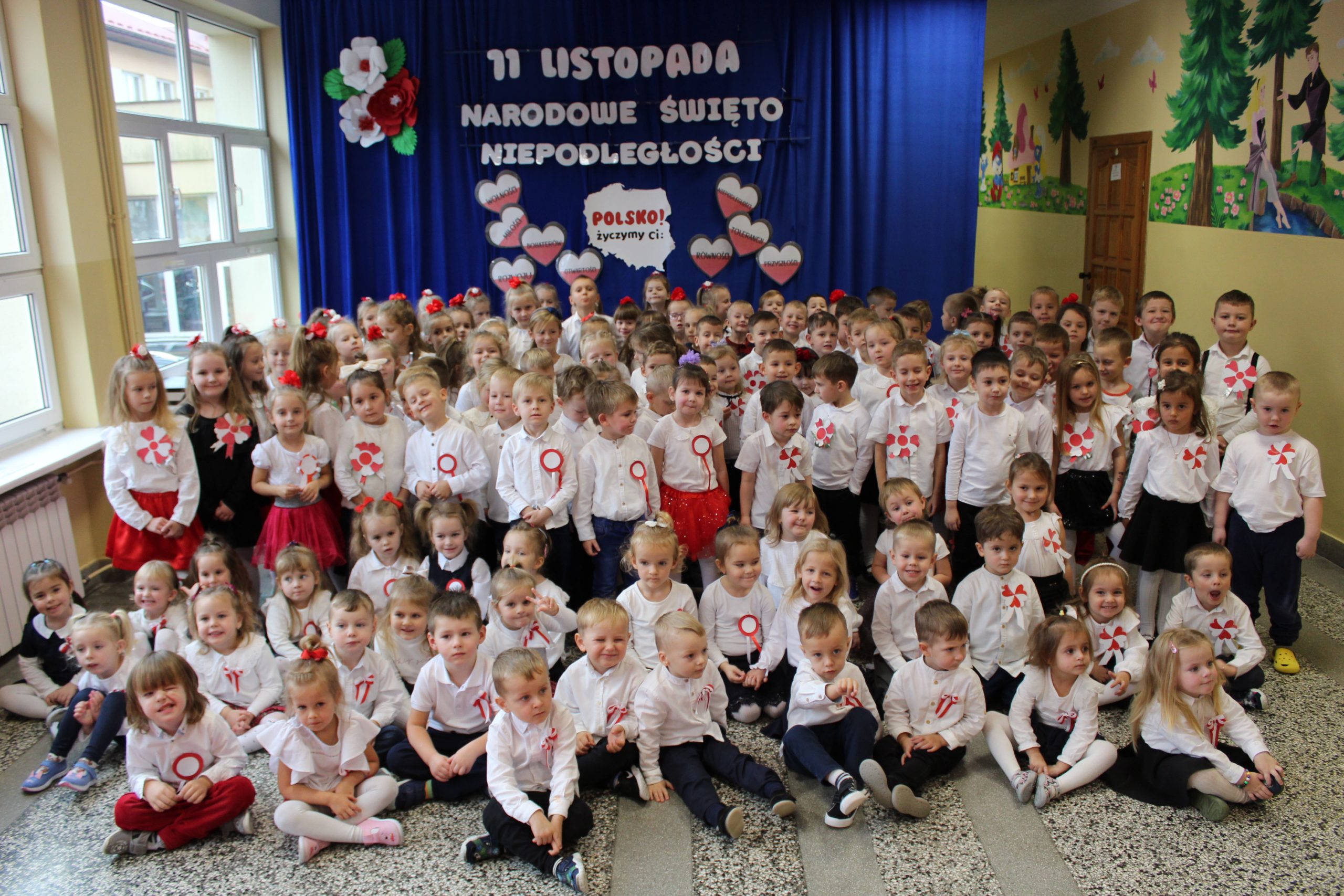 Narodowe Święto Niepodległości w przedszkolu