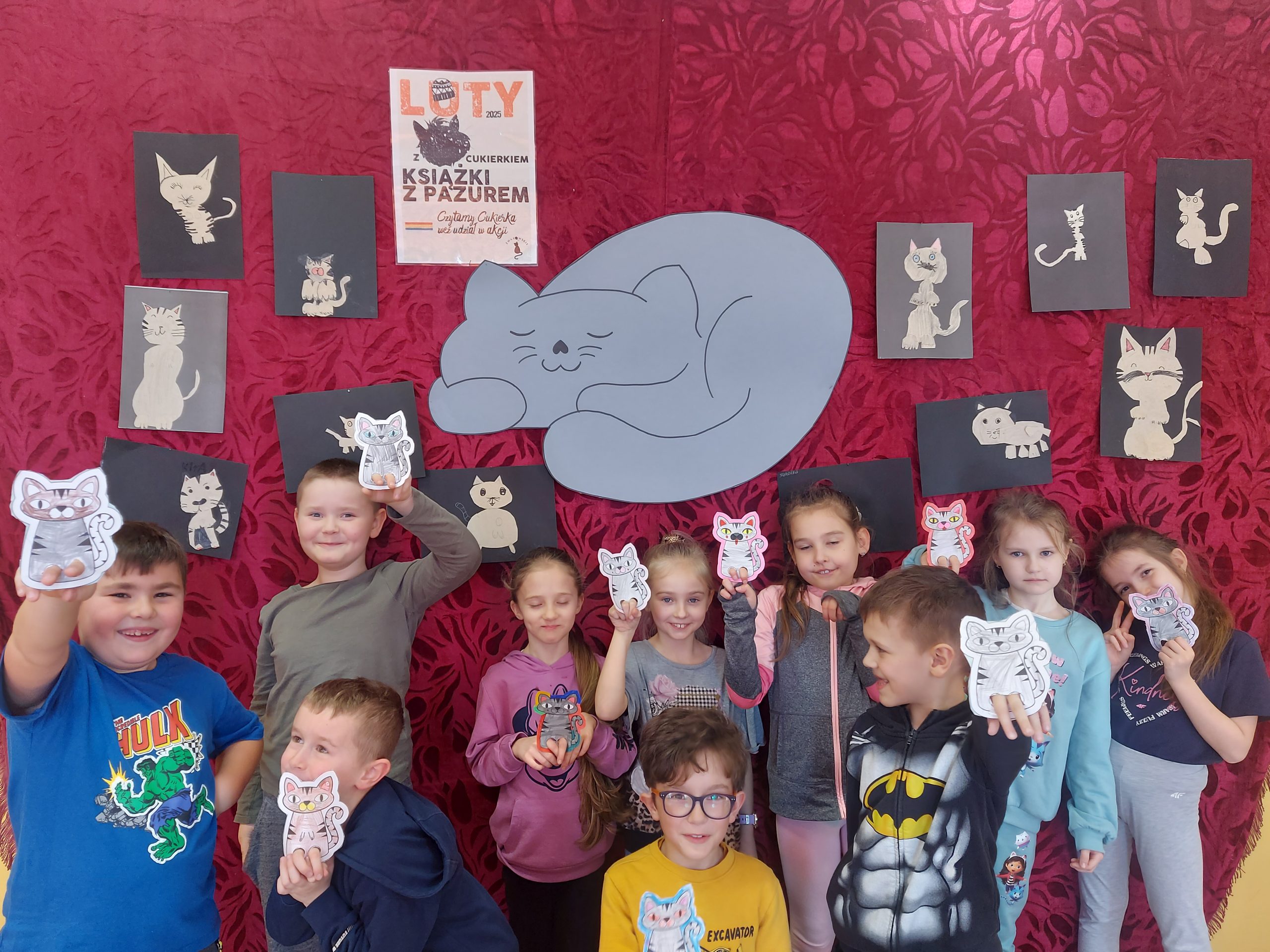 AKCJA CZYTELNICZA „LUTY Z CUKIERKIEM – KSIĄŻKI Z PAZUREM”