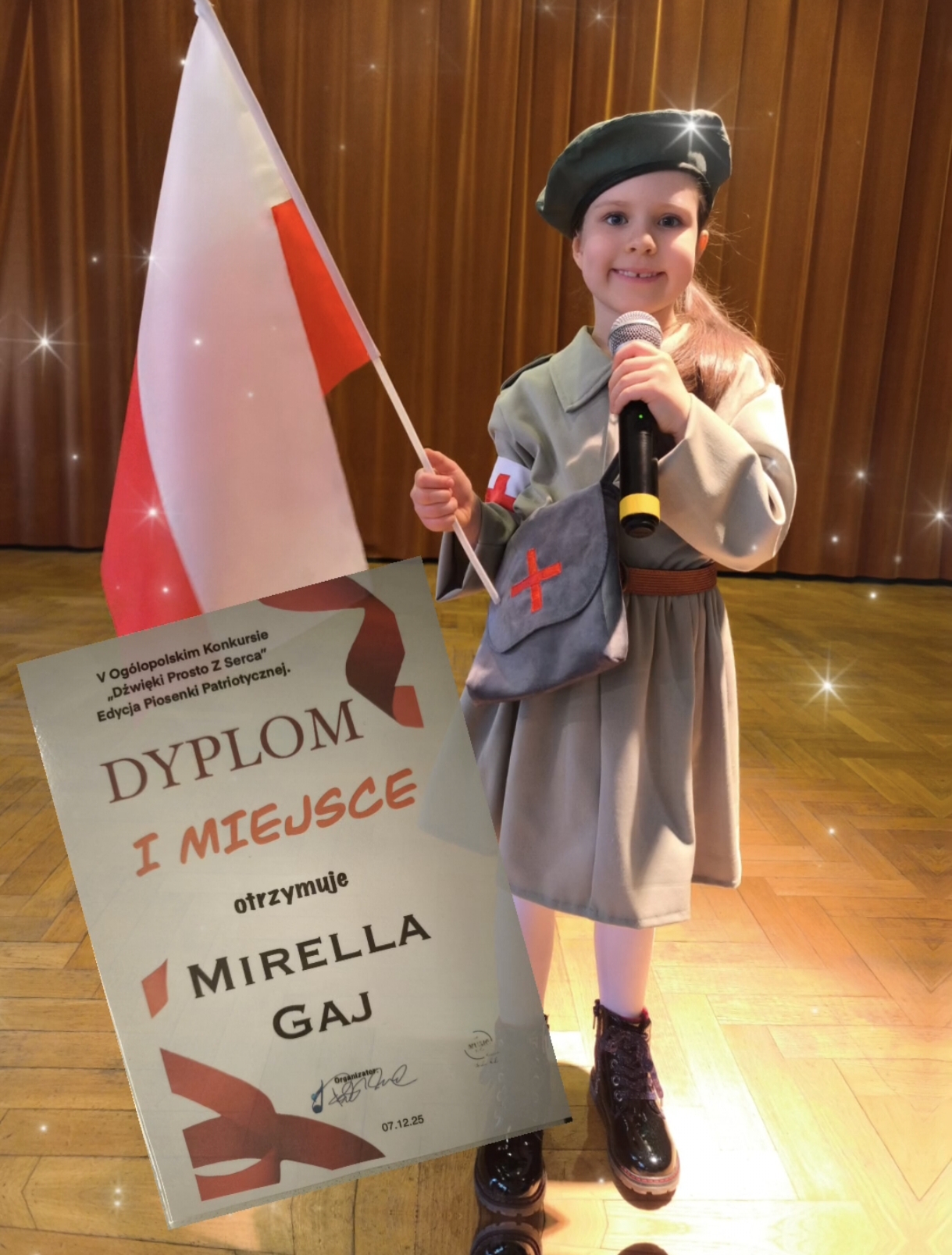 Muzyczne sukcesy naszej wychowanki – Mirelli Gaj