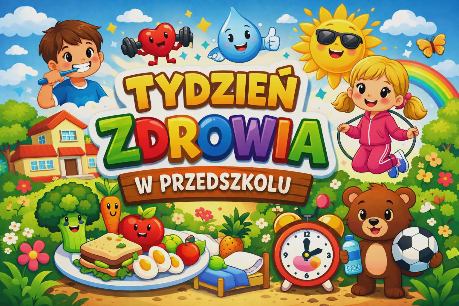 TYDZIEŃ ZDROWIA W PRZEDSZKOLU
